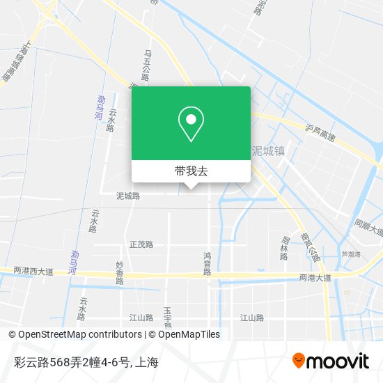 彩云路568弄2幢4-6号地图