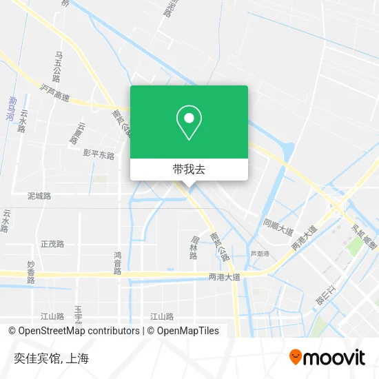 奕佳宾馆地图