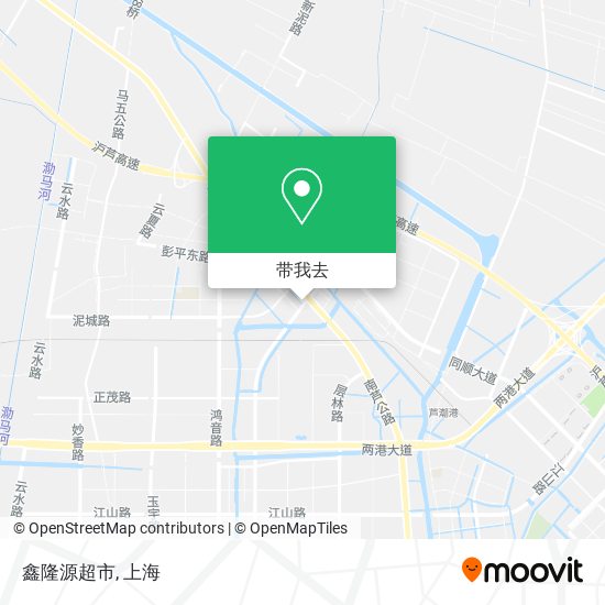 鑫隆源超市地图