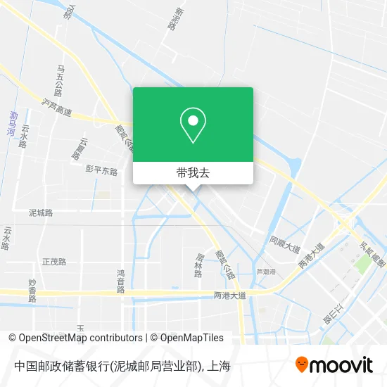 中国邮政储蓄银行(泥城邮局营业部)地图