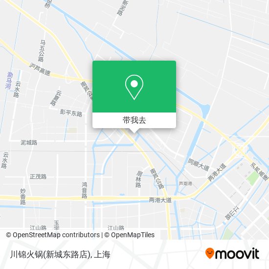 川锦火锅(新城东路店)地图