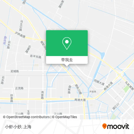 小虾小炒地图
