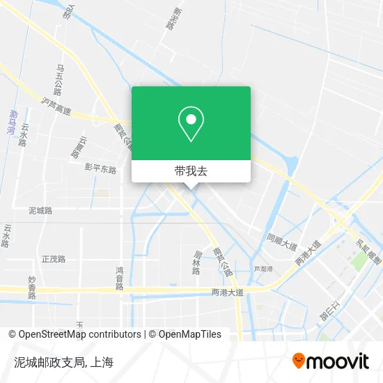 泥城邮政支局地图