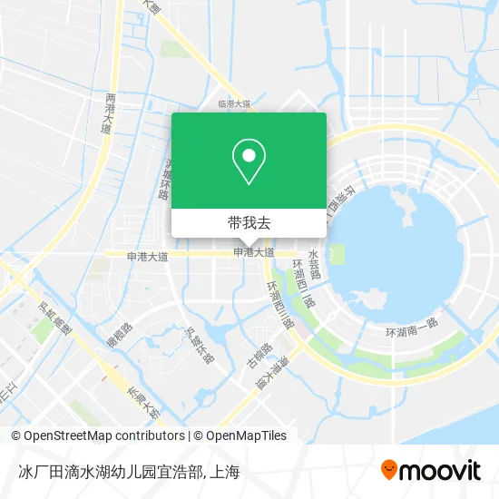冰厂田滴水湖幼儿园宜浩部地图