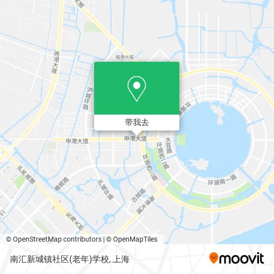 南汇新城镇社区(老年)学校地图