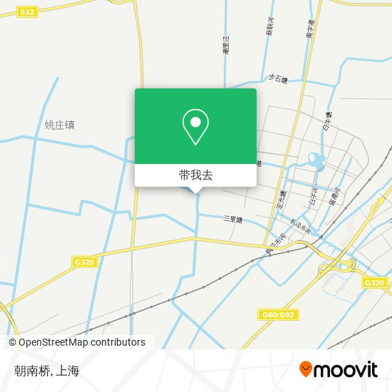 朝南桥地图