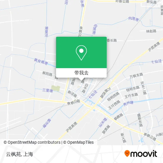 云枫苑地图