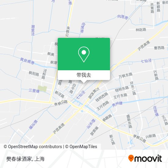 樊春缘酒家地图