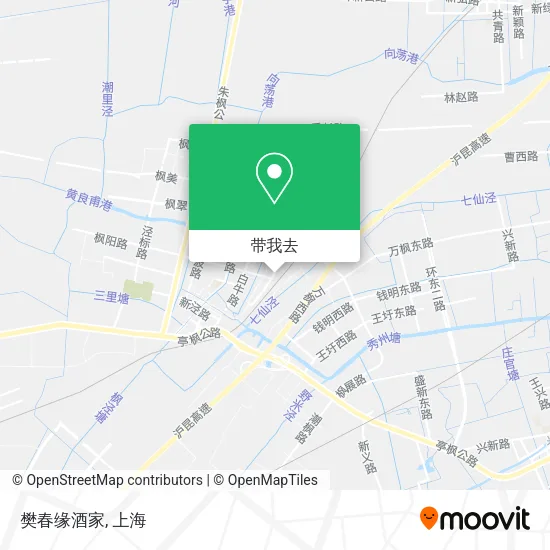 樊春缘酒家地图