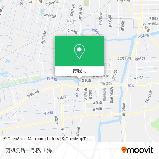 万枫公路一号桥地图