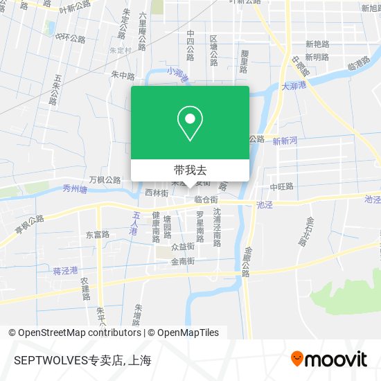 SEPTWOLVES专卖店地图