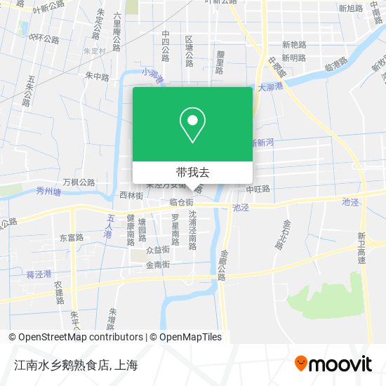 江南水乡鹅熟食店地图