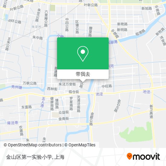 金山区第一实验小学地图