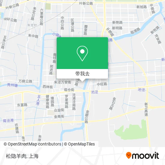 松隐羊肉地图