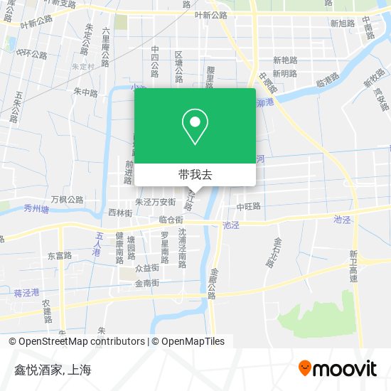 鑫悦酒家地图