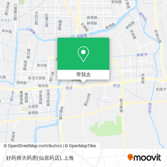 好药师大药房(仙居药店)地图