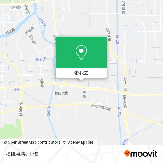 松隐禅寺地图