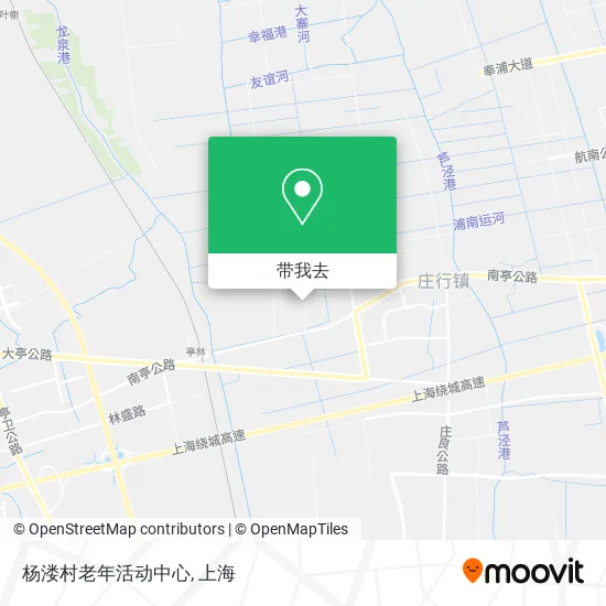 杨溇村老年活动中心地图