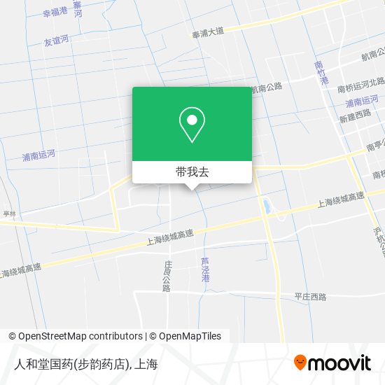 人和堂国药(步韵药店)地图