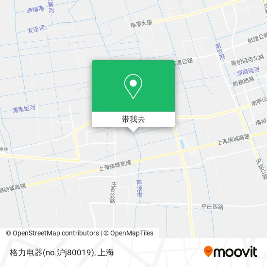 格力电器(no.沪j80019)地图
