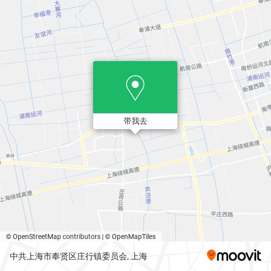 中共上海市奉贤区庄行镇委员会地图