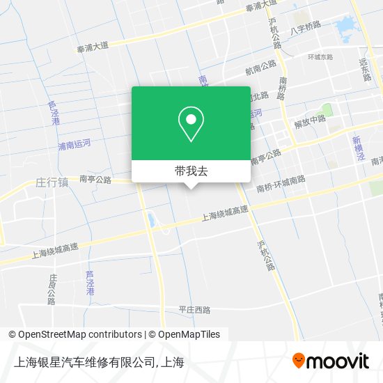 上海银星汽车维修有限公司地图