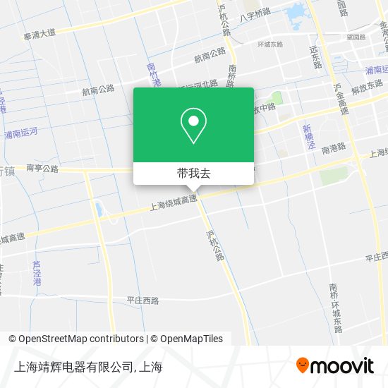 上海靖辉电器有限公司地图