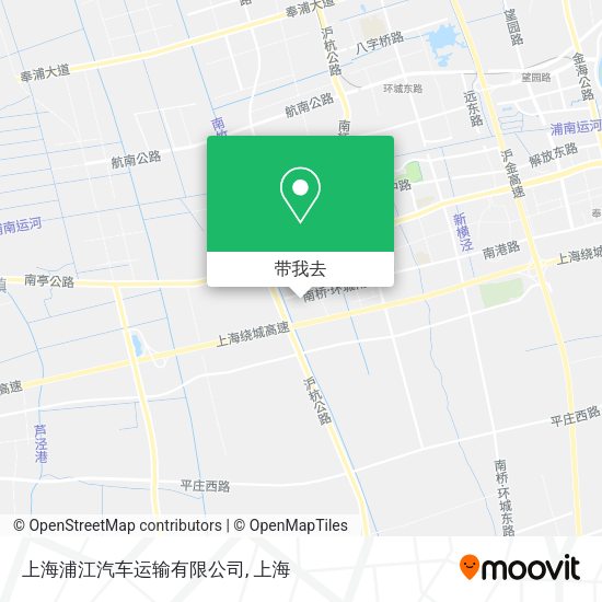 上海浦江汽车运输有限公司地图