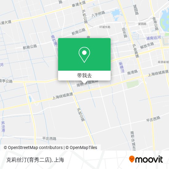 克莉丝汀(育秀二店)地图