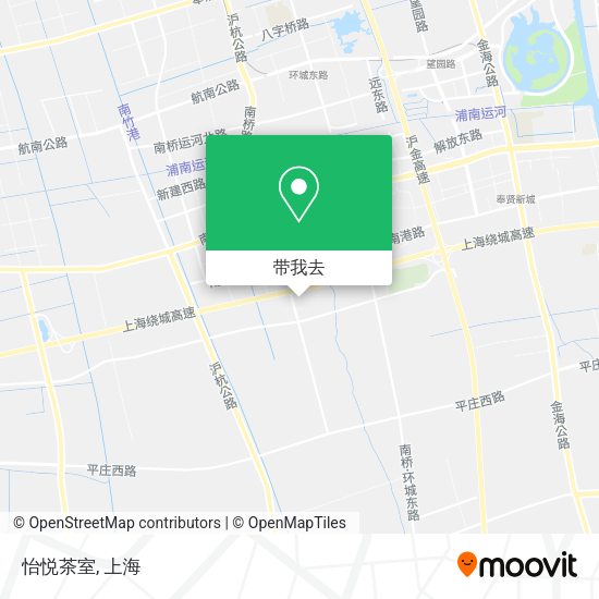 怡悦茶室地图