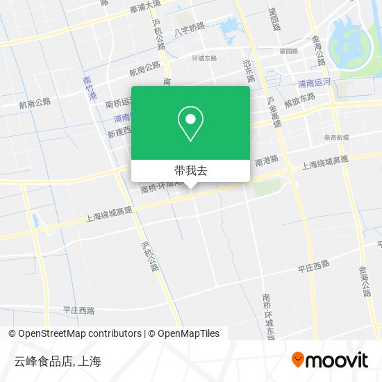 云峰食品店地图