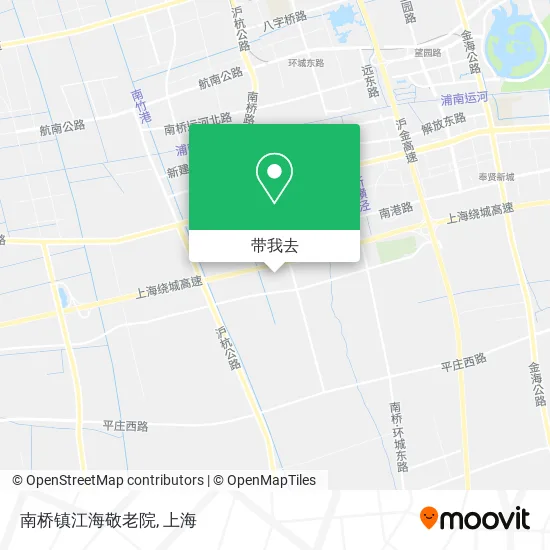 南桥镇江海敬老院地图