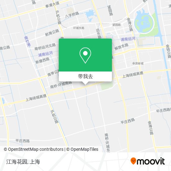 江海花园地图