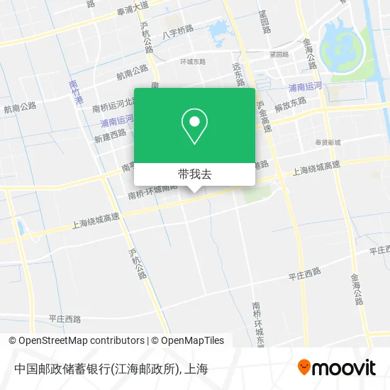 中国邮政储蓄银行(江海邮政所)地图