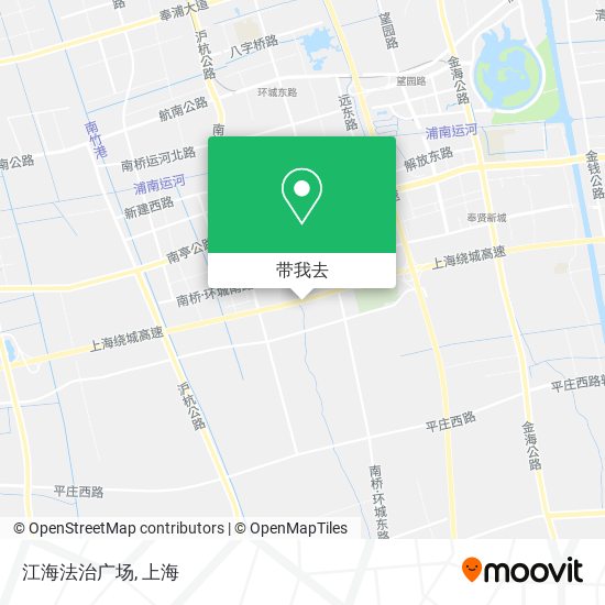 江海法治广场地图