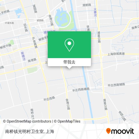 南桥镇光明村卫生室地图