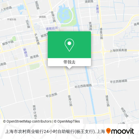 上海市农村商业银行24小时自助银行(杨王支行)地图