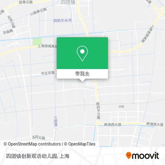 四团镇创新双语幼儿园地图