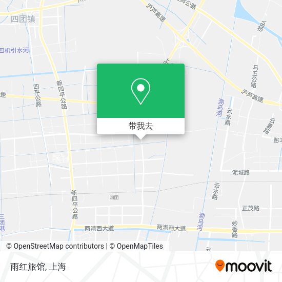 雨红旅馆地图