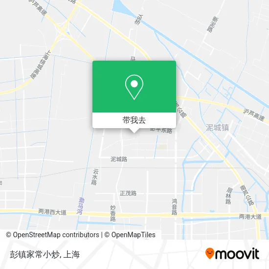 彭镇家常小炒地图