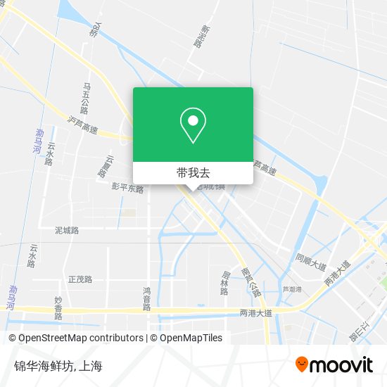 锦华海鲜坊地图