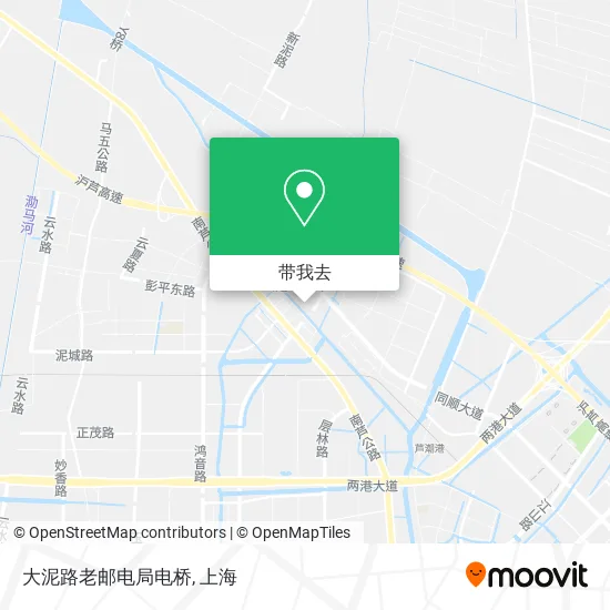 大泥路老邮电局电桥地图