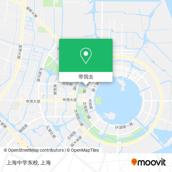 上海中学东校地图