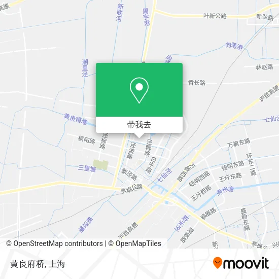 黄良府桥地图
