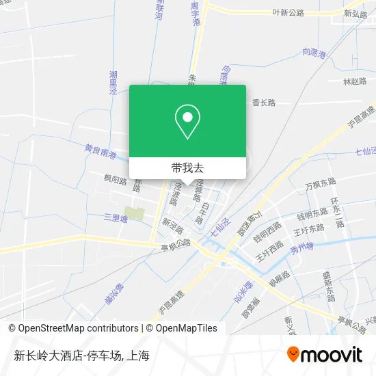 新长岭大酒店-停车场地图