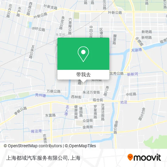 上海都域汽车服务有限公司地图