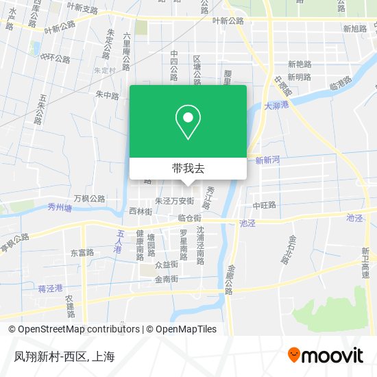 凤翔新村-西区地图