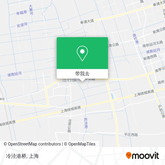 冷泾港桥地图