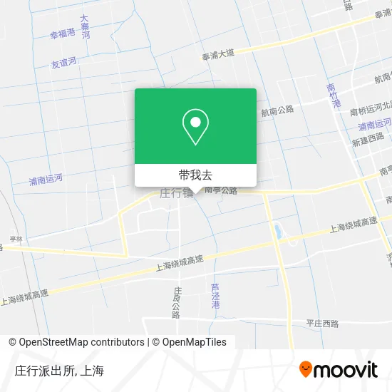 庄行派出所地图