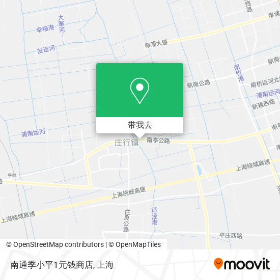 南通季小平1元钱商店地图